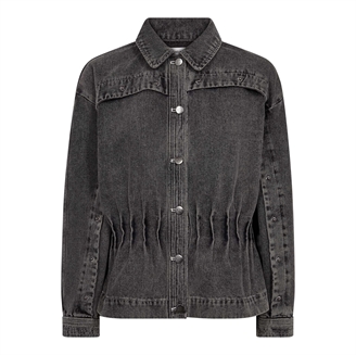 Co'Couture KellanCC Denim Jacket Mid Grey